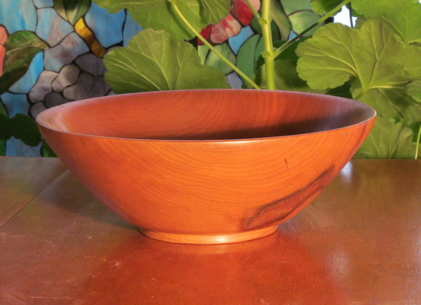 Medium Cherry Wooden Bowl